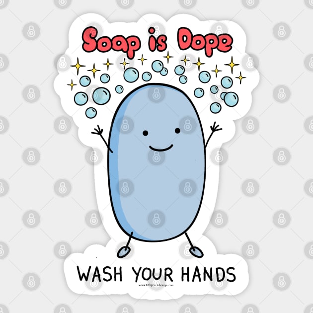 Wash Your Hands! Sticker by wanungara